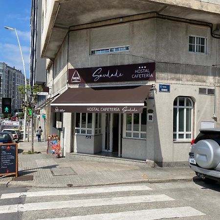 Saudade Hostal Cafeteria A Coruña Dış mekan fotoğraf