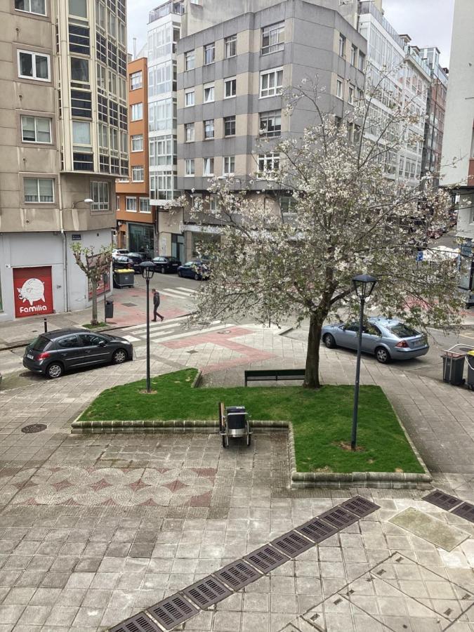 Saudade Hostal Cafeteria A Coruña Dış mekan fotoğraf
