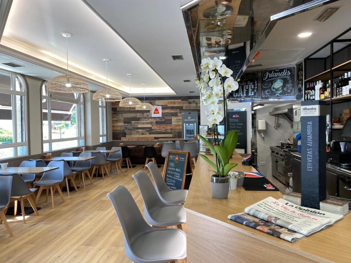 Saudade Hostal Cafeteria A Coruña Dış mekan fotoğraf