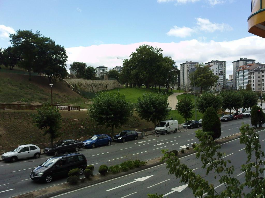 Saudade Hostal Cafeteria A Coruña Dış mekan fotoğraf